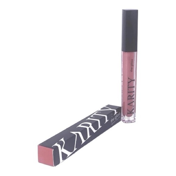 KARITY “Layla” Lip Gloss | Pink Nude | Vegan Cruelty-Free | New in Box MSRP $36 - Picture 3 of 5